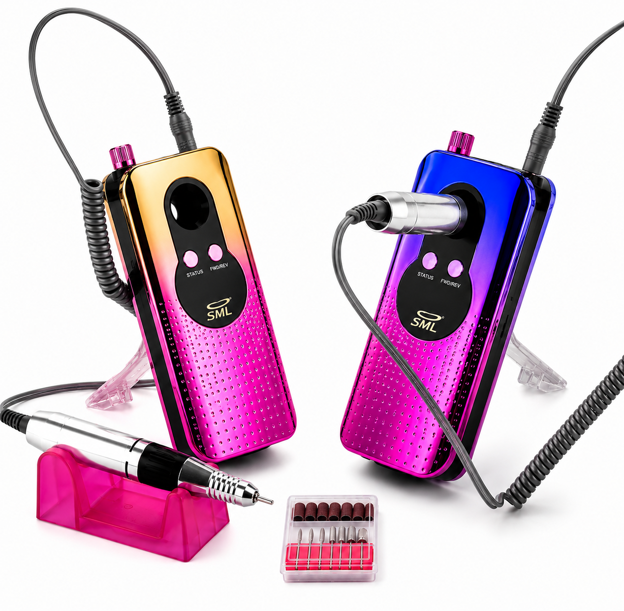 FRESA PORTATILE M6 GRADIENT MULTICOLOR CROMO