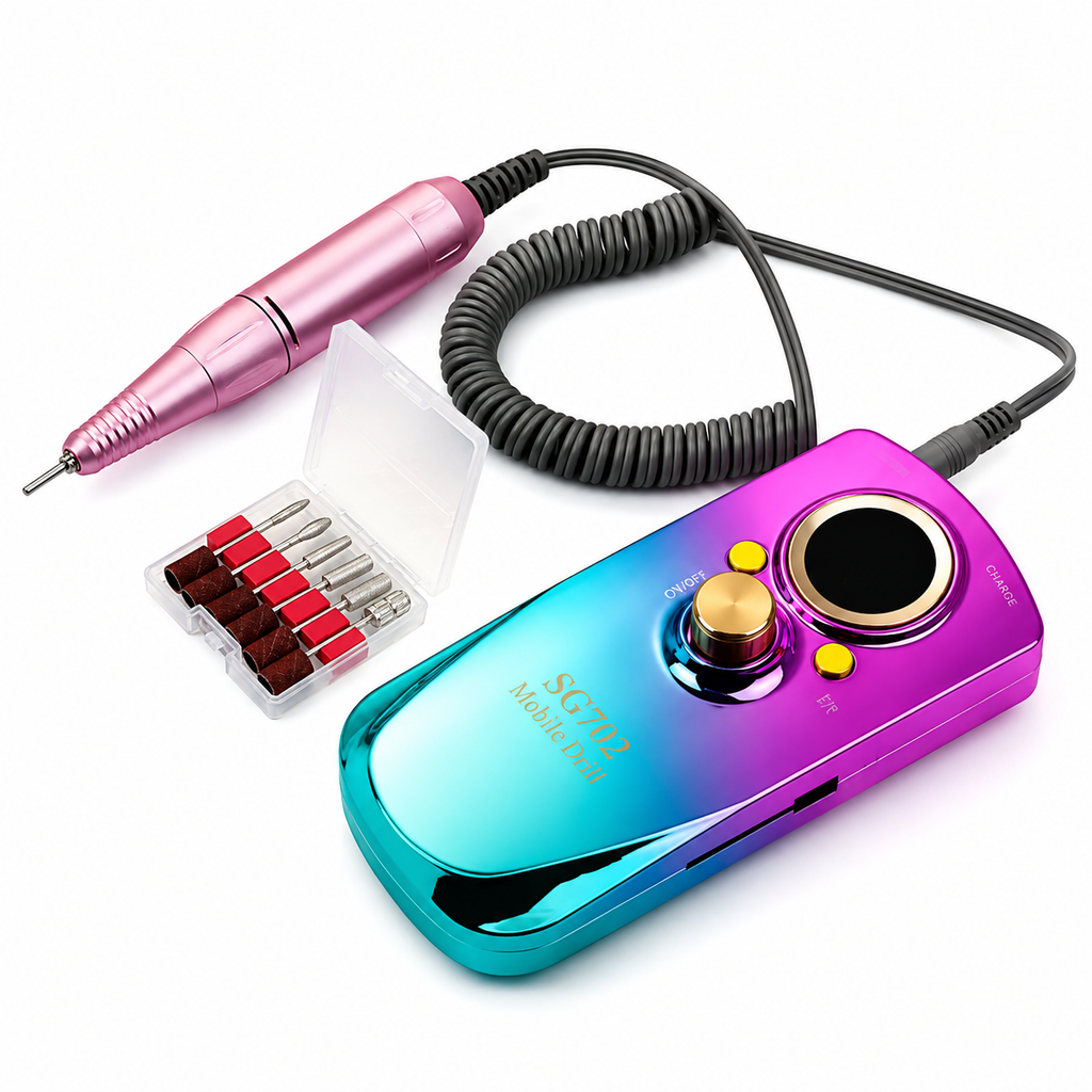 fresa portatile gradient multicolor cromo SG702
