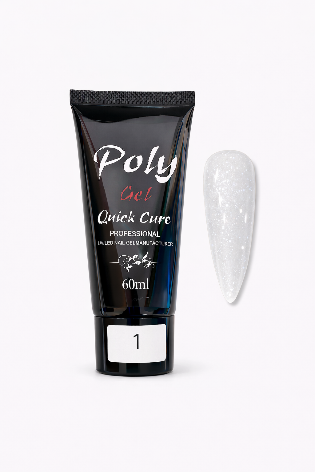 poligel shimmer glitter 1 (alta qualità)