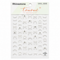 Stickers nail art 5D fiocchi e cuori