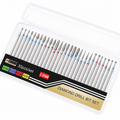 Set 30 punte mix per fresa diamantate per manicure