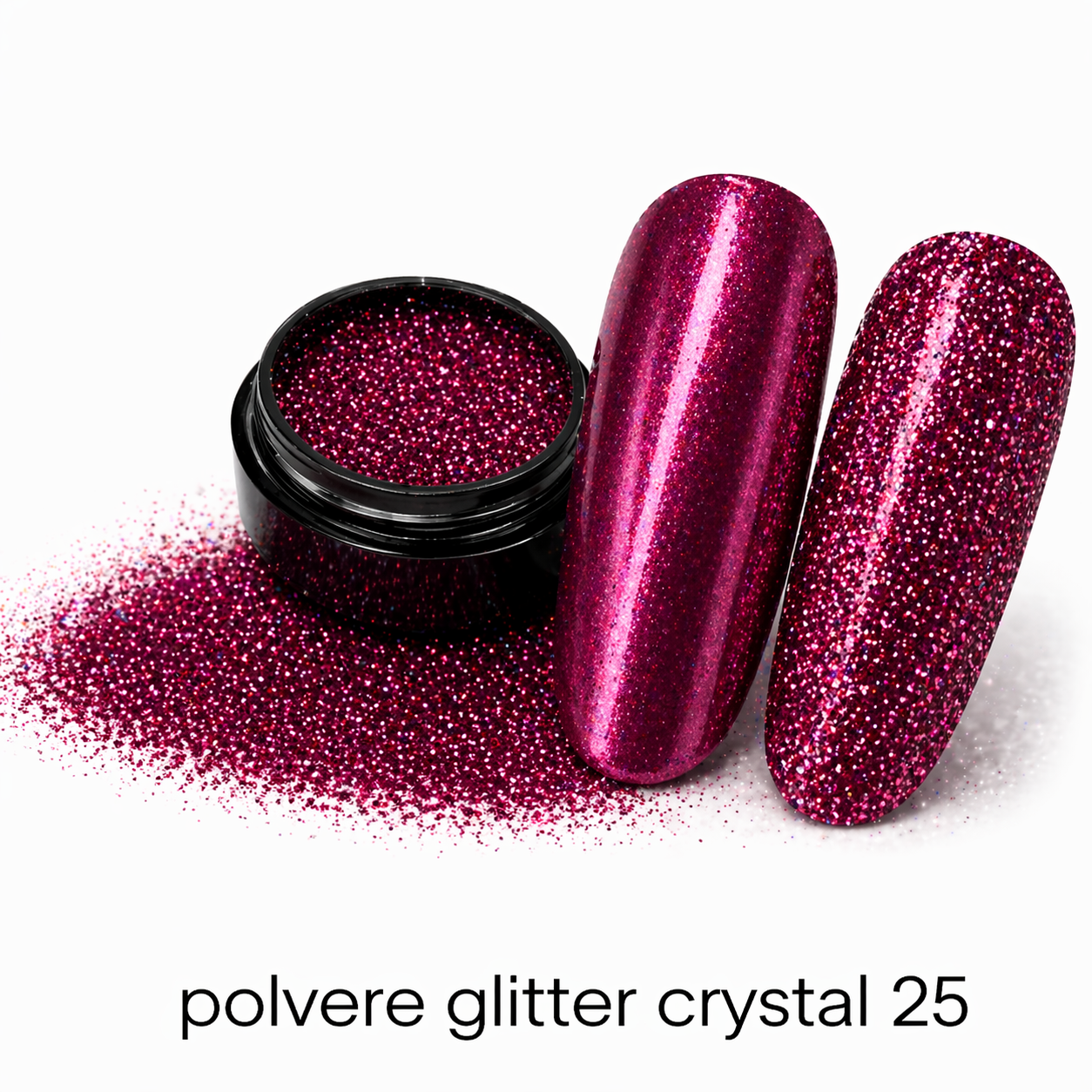 polvere glitter crystal 25