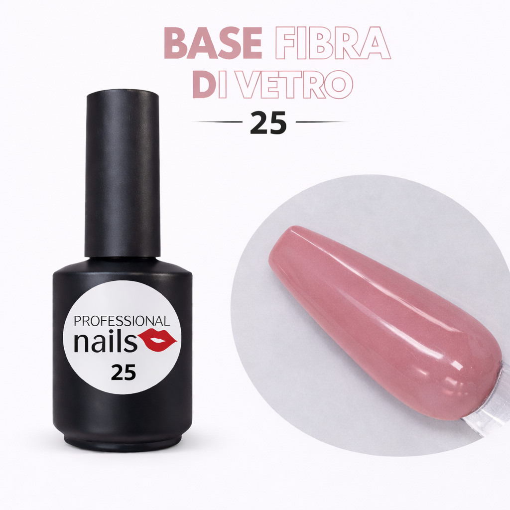 base fibra di vetro HD 25 con cheratina (a pennello)