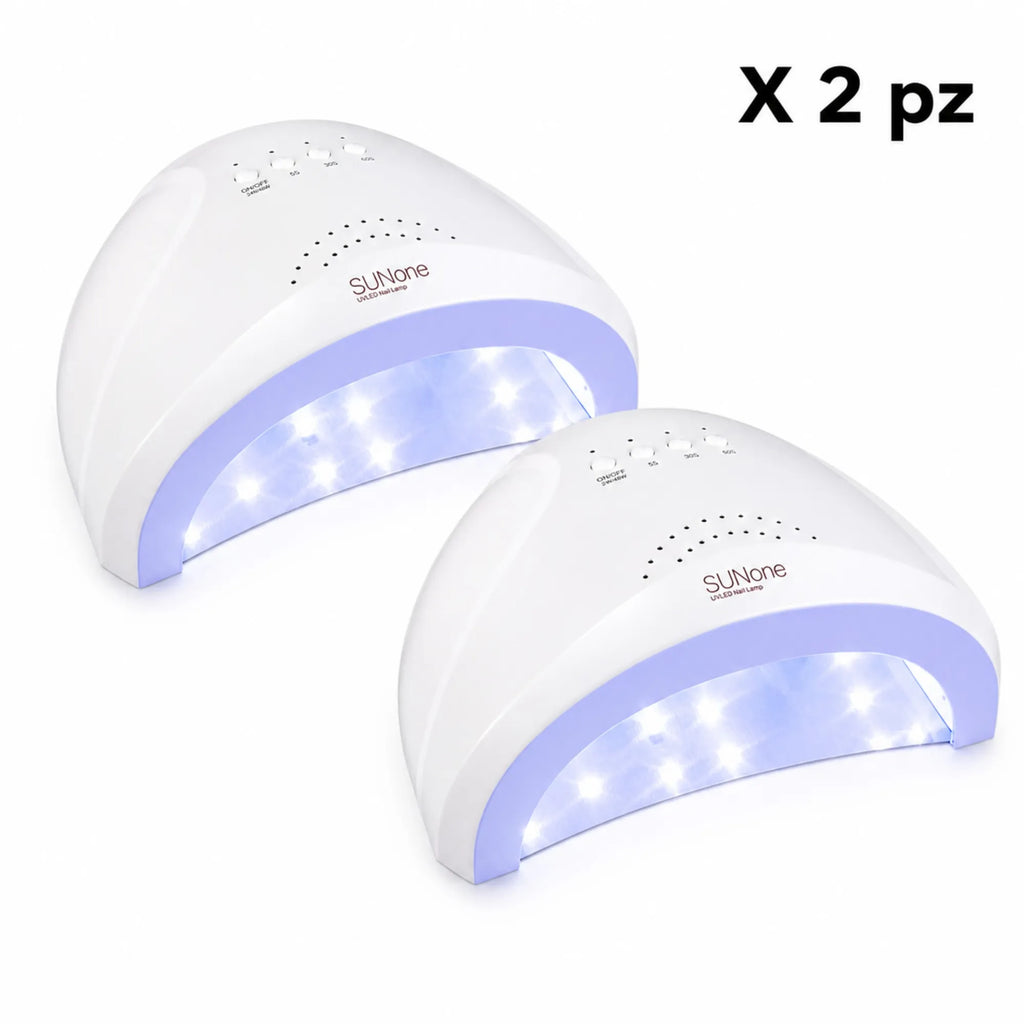 2 pz  Lampada Sun one