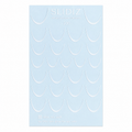 Stickers nail art french sfumato bianco