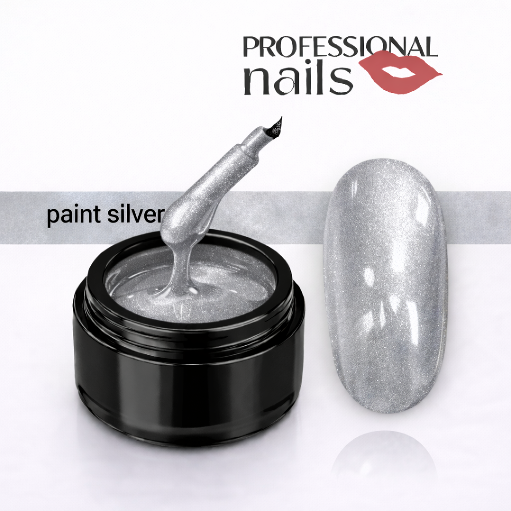 gel color paint silver (senza dispersione)
