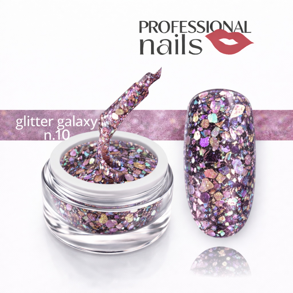 GEL GLITTER GALAXY N. 10