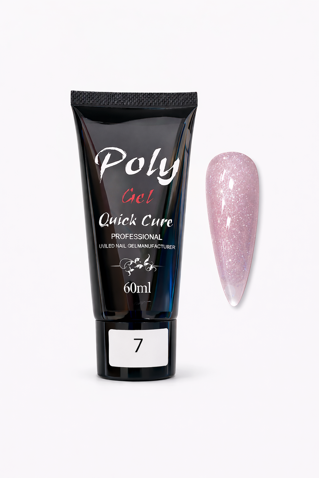 poligel shimmer glitter 7 (alta qualità)