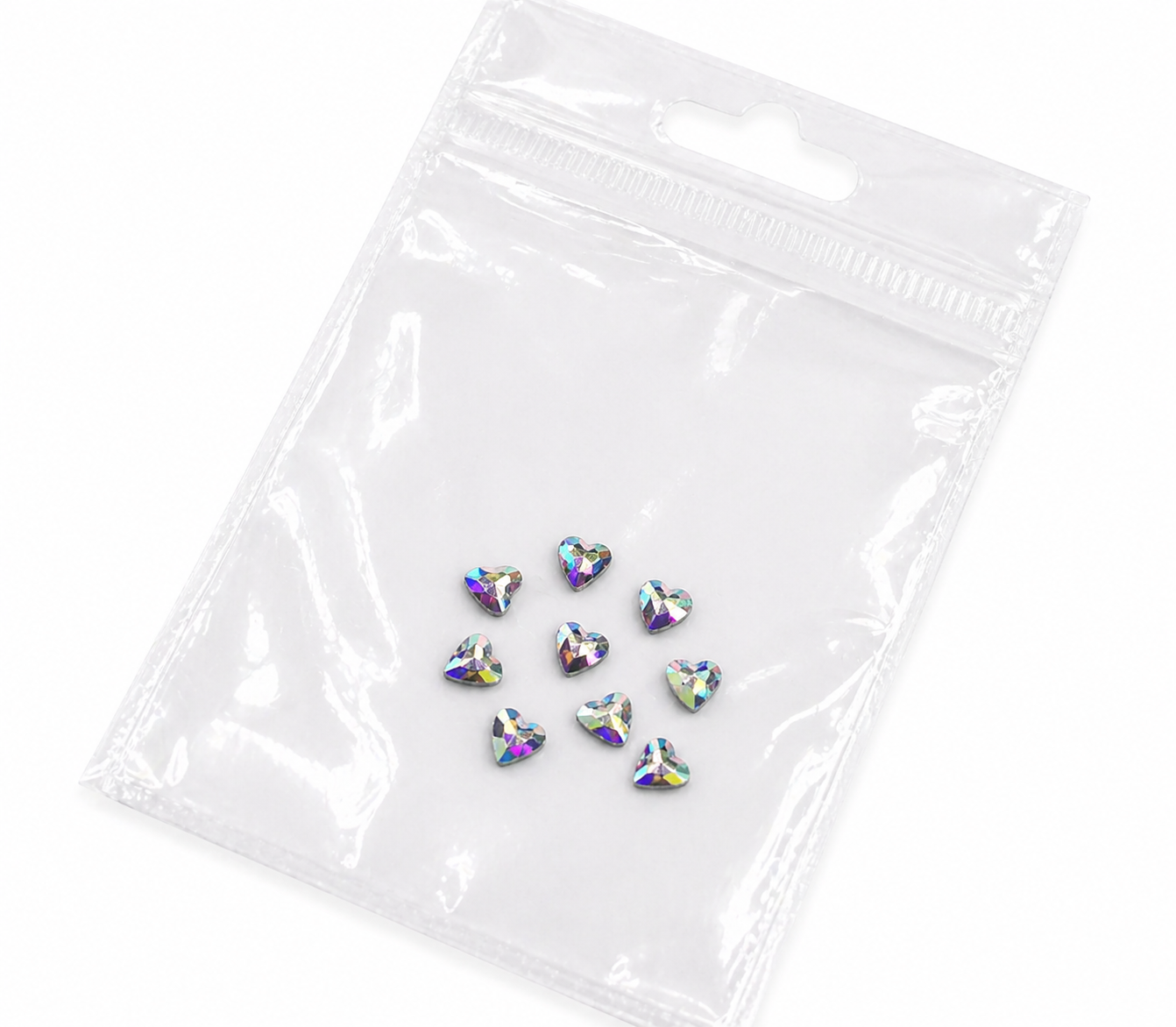 Conf. Da 10 pz Swarovski forma cuore
