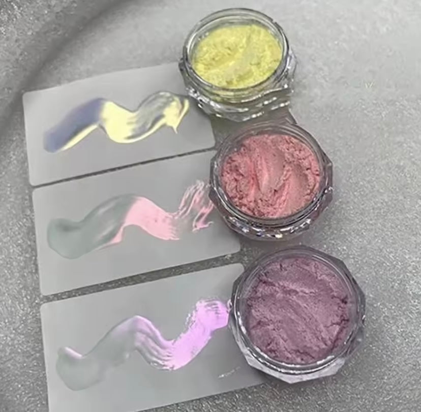 Set da 6 pigmenti aurora chrome
