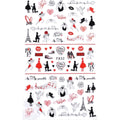Stickers nail art 3D LOVE ME