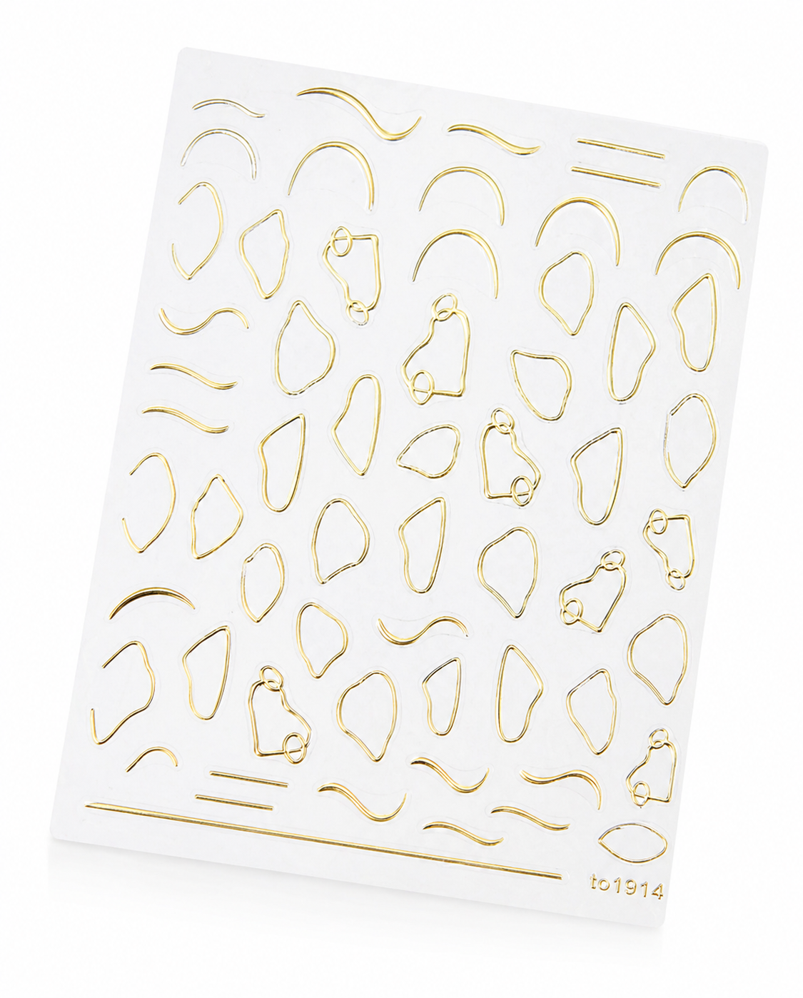STICKERS 3D CROMO ORO