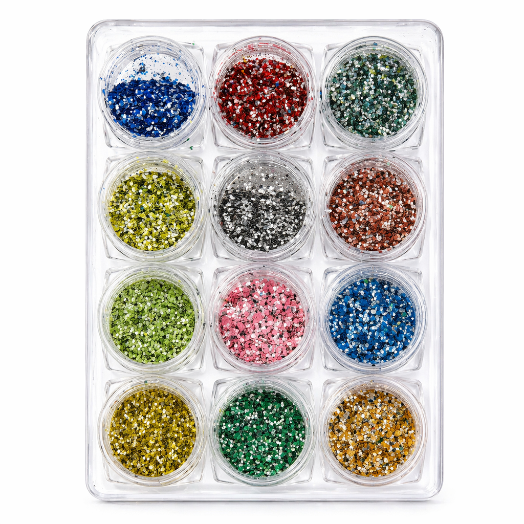 set da 12 pz decorazioni effetto marmo