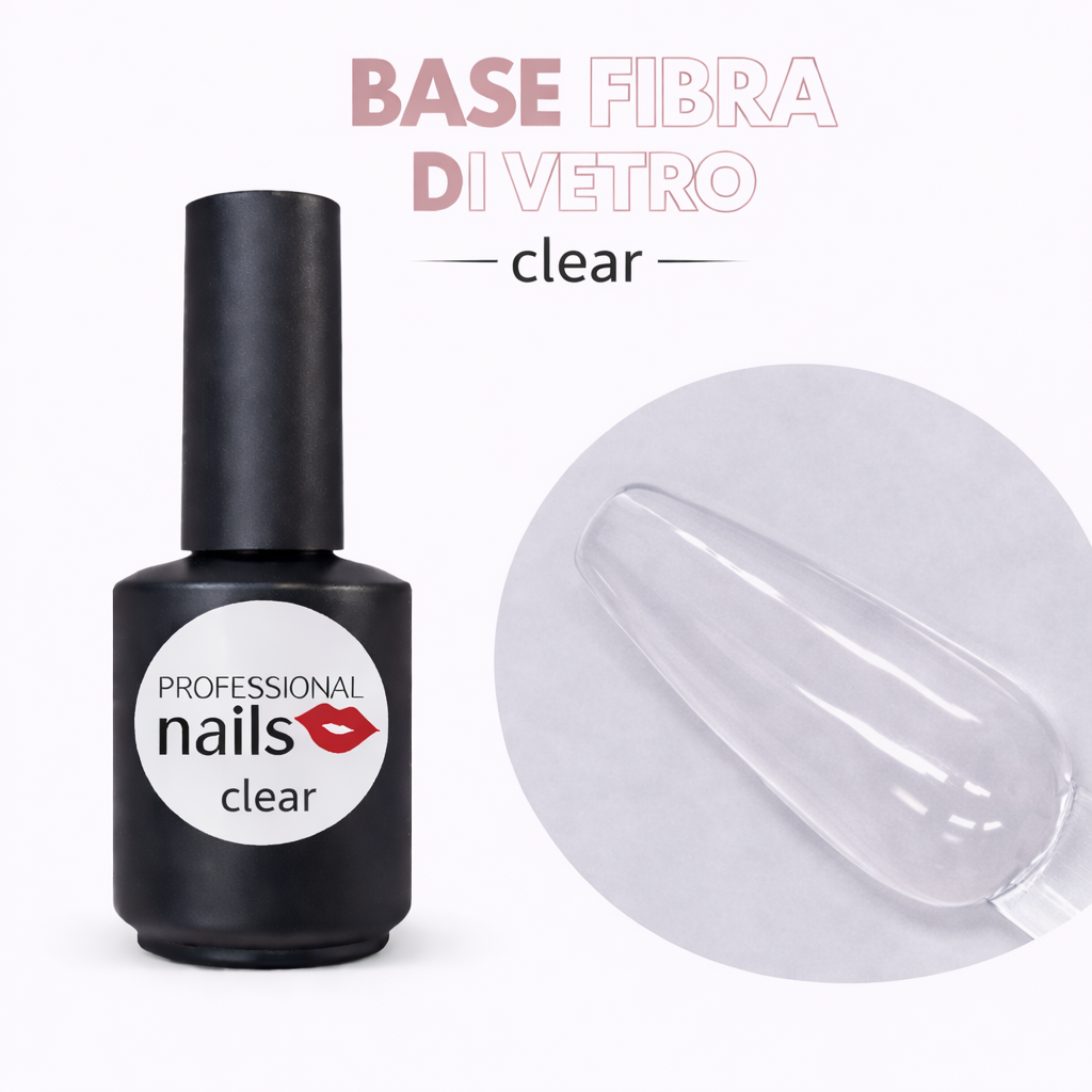 base fibra di vetro HD clear (trasp.)con cheratina (a pennello)