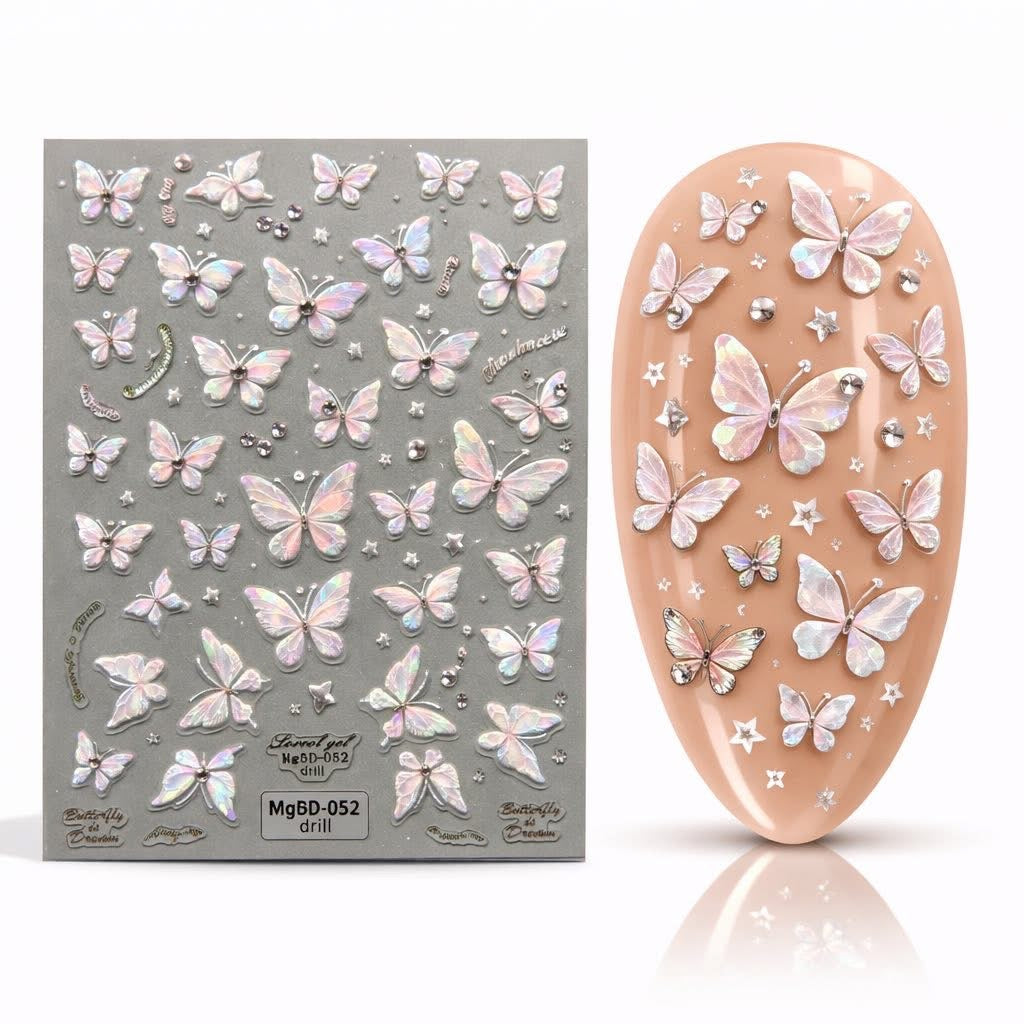 Stickers 5D butterfly 052