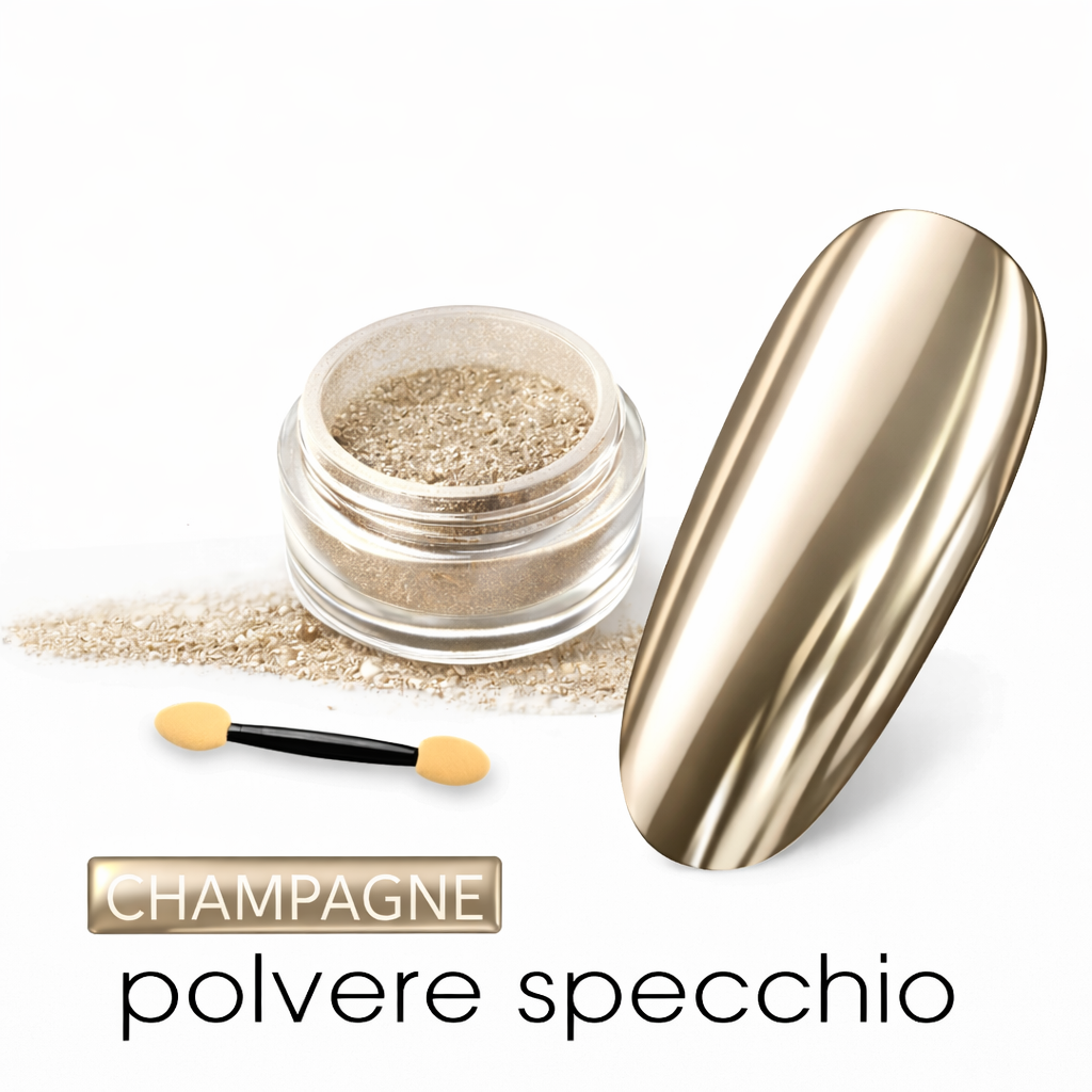 polvere specchio champagne (alta qualità)