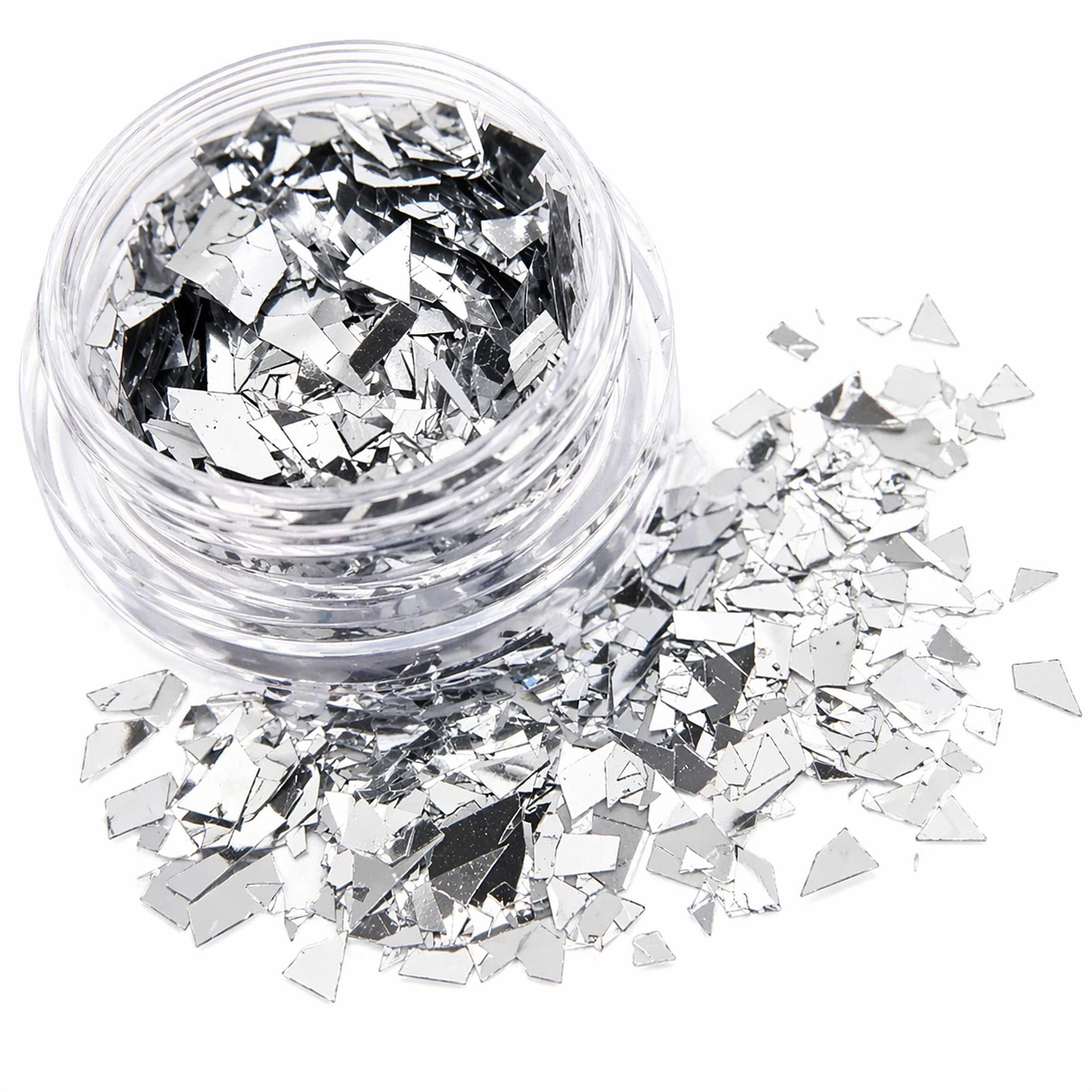 scaglie di foil silver