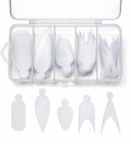 BOX STICKERS FRENCH MIX  PER TIP DUAL FORM
