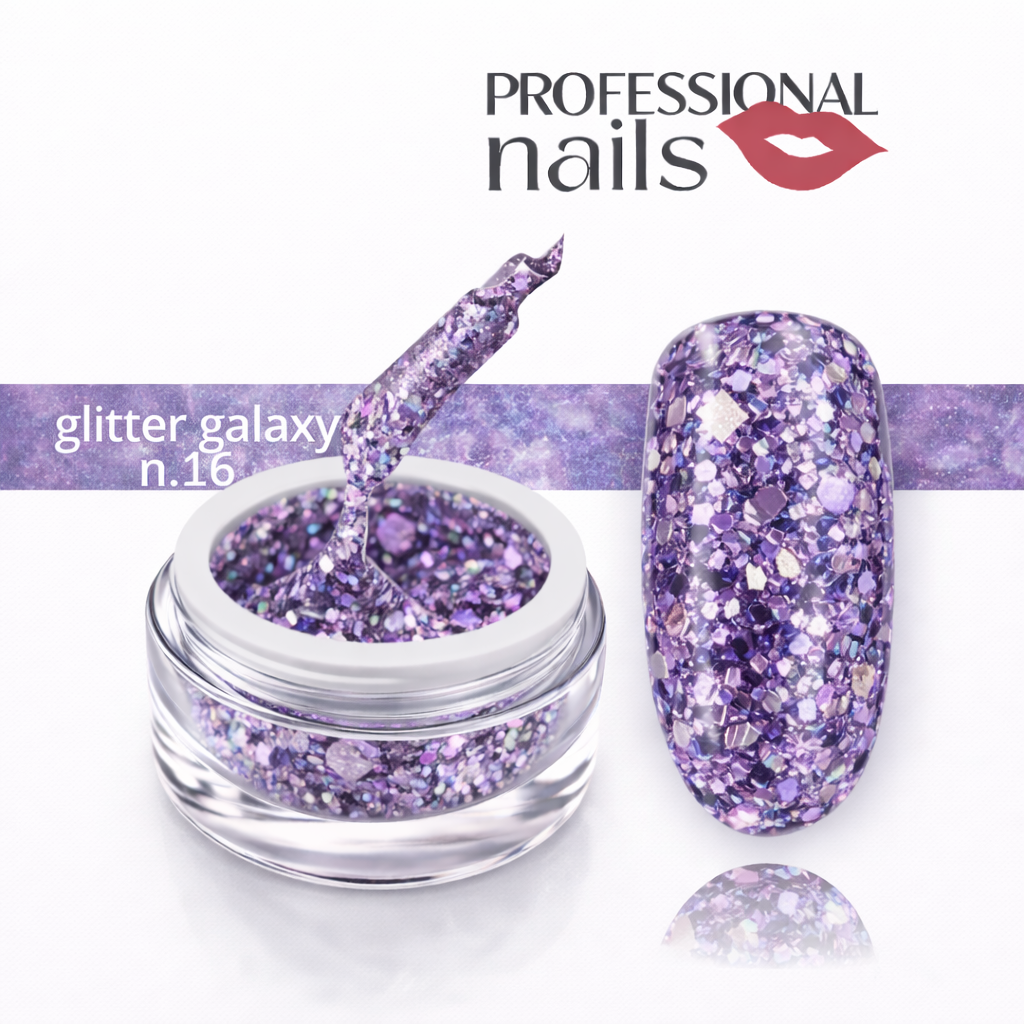 GEL GLITTER GALAXY N. 16