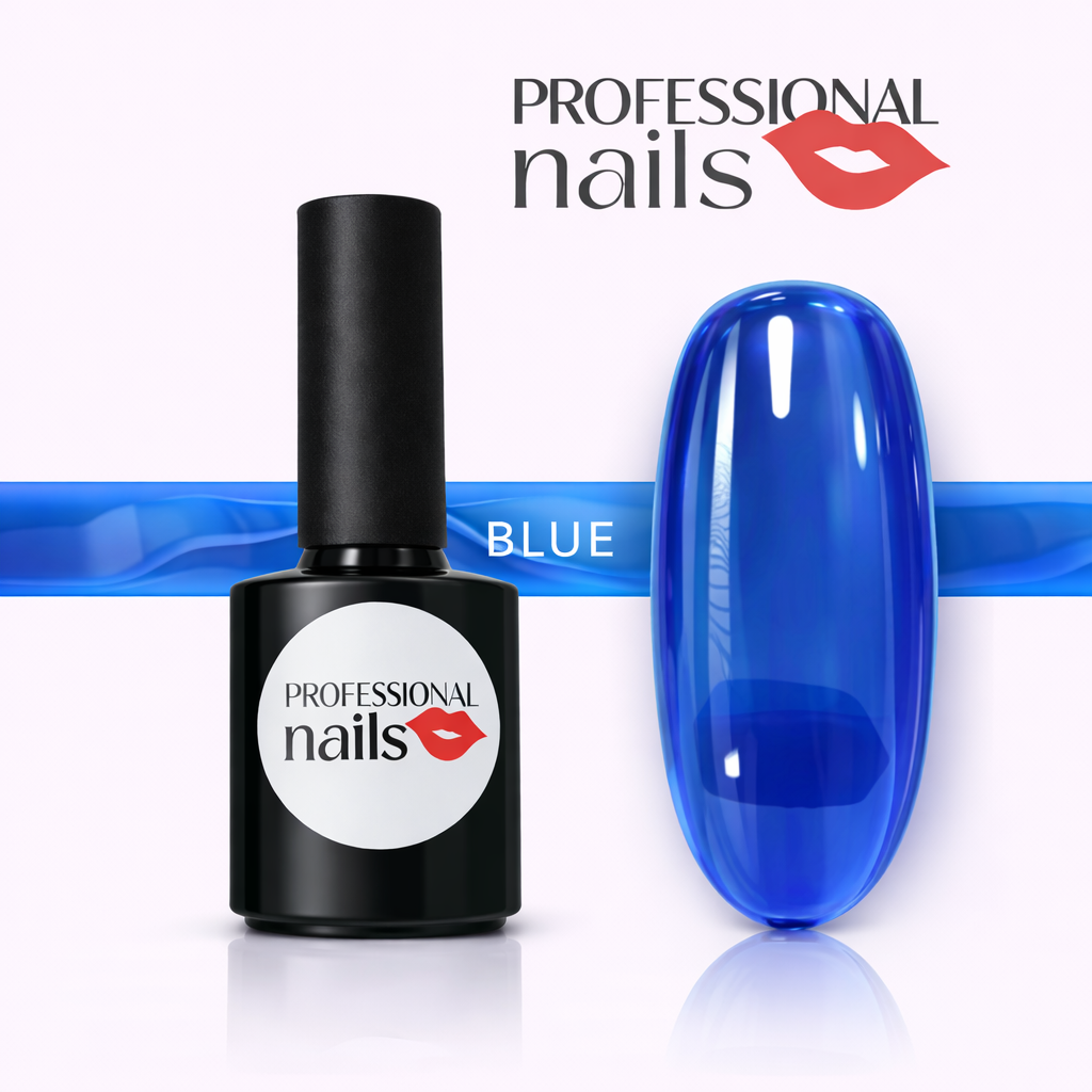 Semip. Crystal glass blue (effetto vetro)