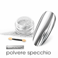 polvere specchio argento (alta qualità)