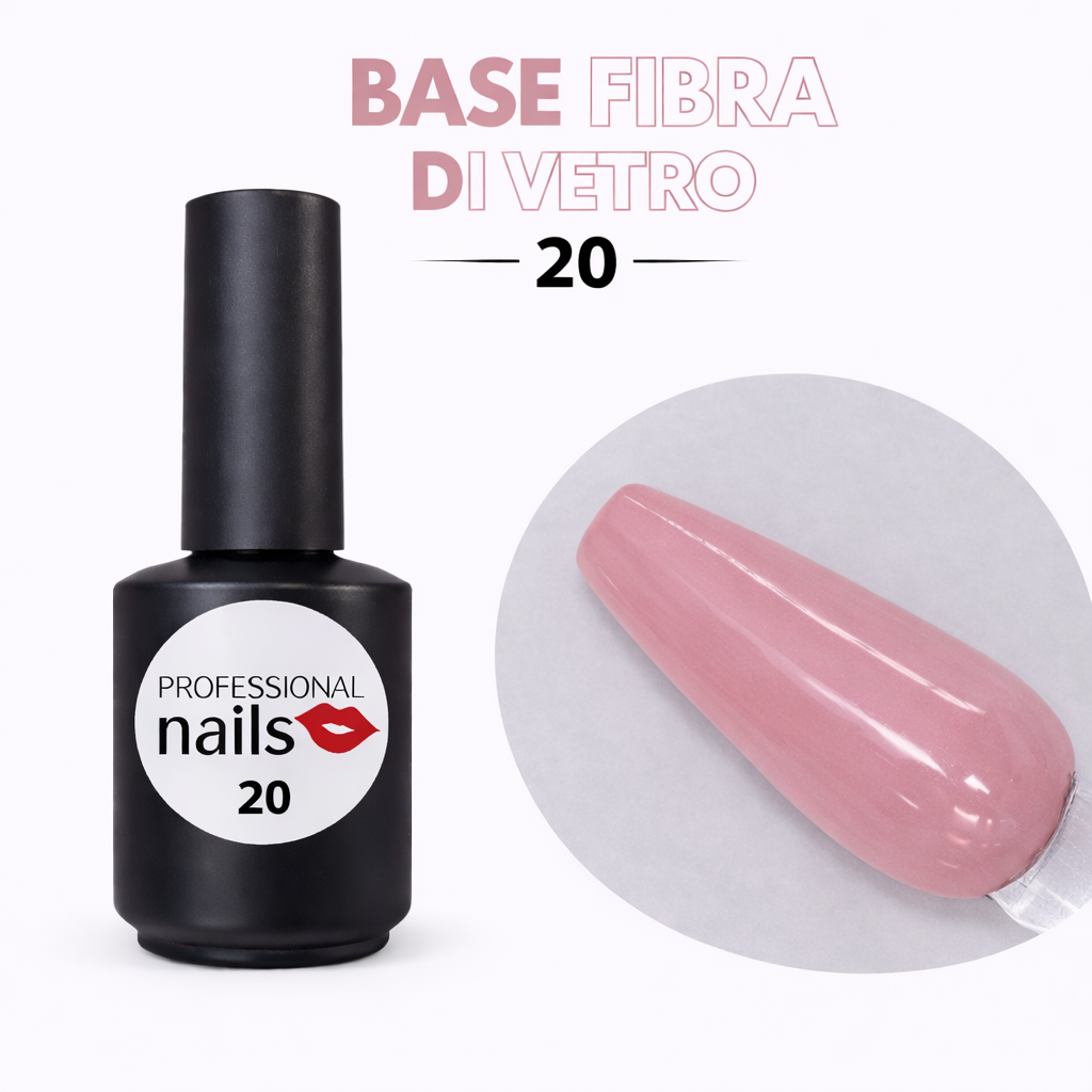 base fibra di vetro HD 20 con cheratina (a pennello)