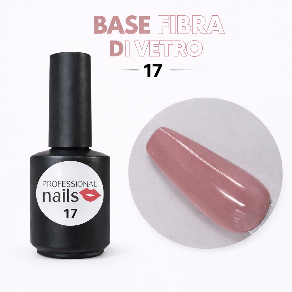 base fibra di vetro HD 17 con cheratina (a pennello)