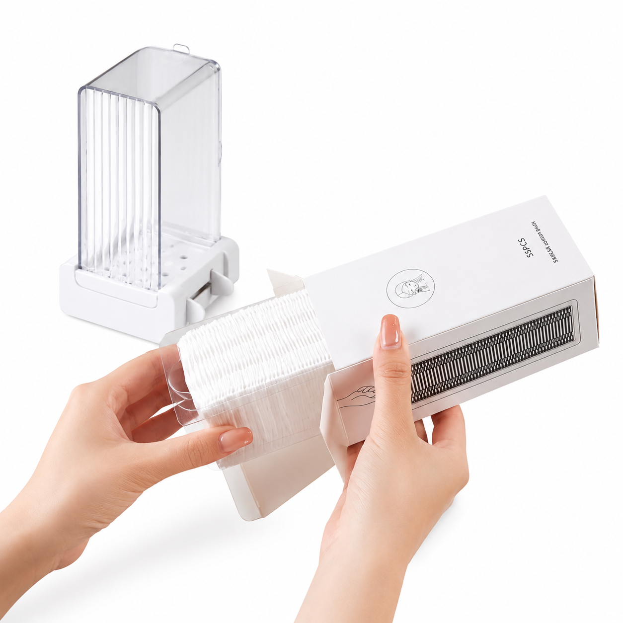 DISPENSER AUTOMATICO PER PADS + 55 PADS