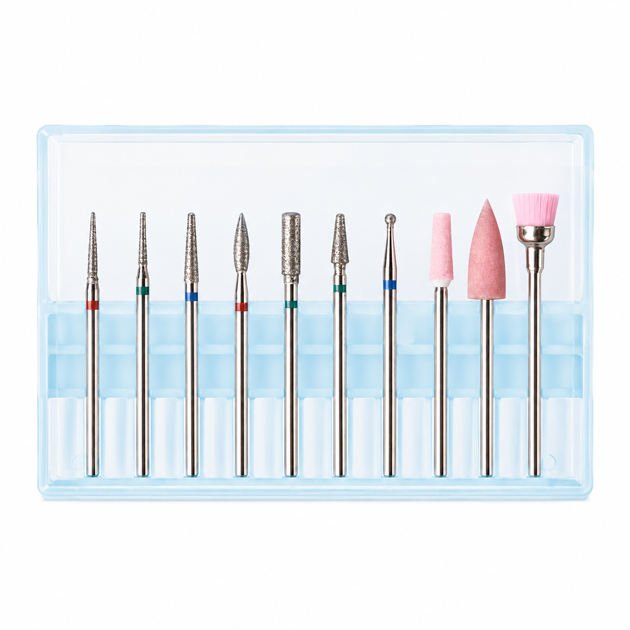 Kit punte fresa per cuticole PK001