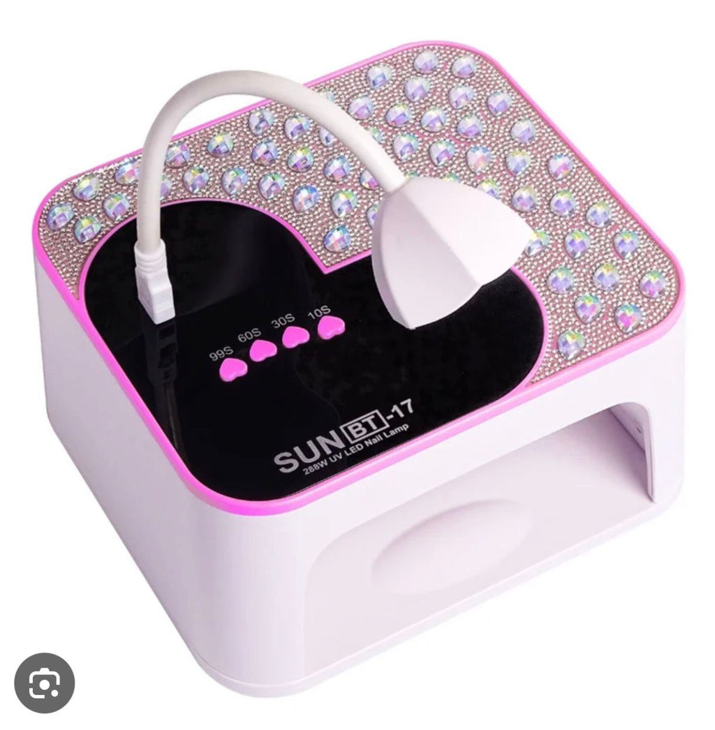 Lampada UV/LED 288W – 45 LED + Mini Torcia LED Inclusa BIANCA