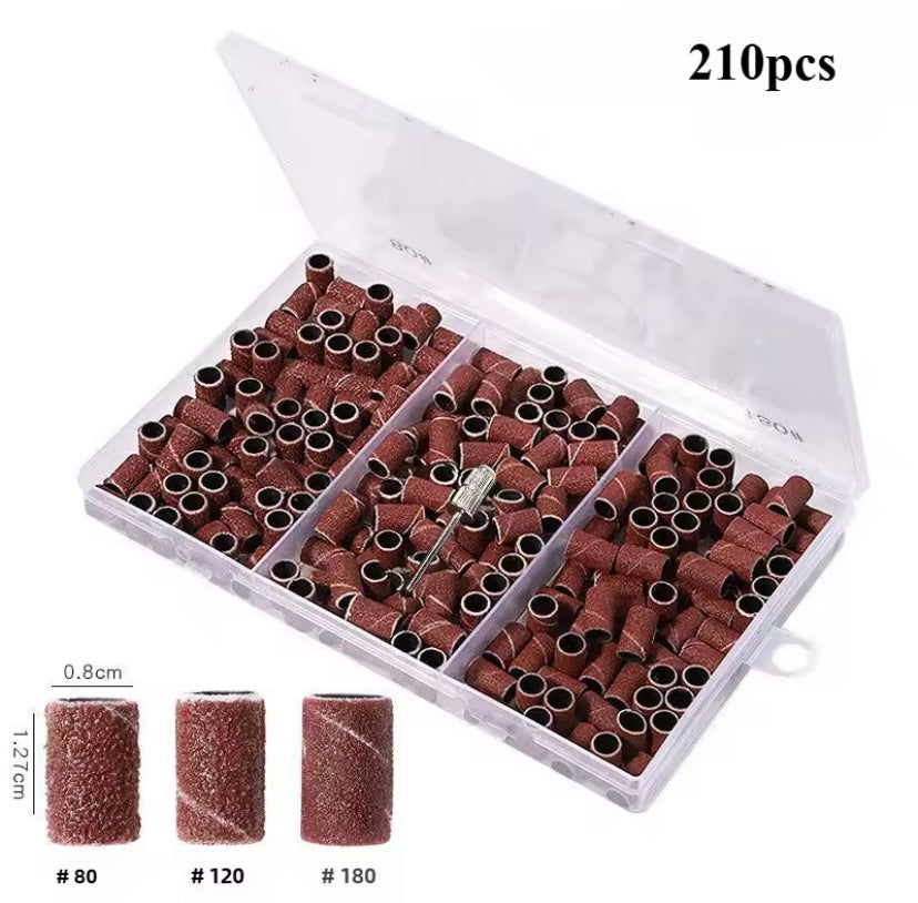 Box da 210 cilindri abrasivi mix per fresa