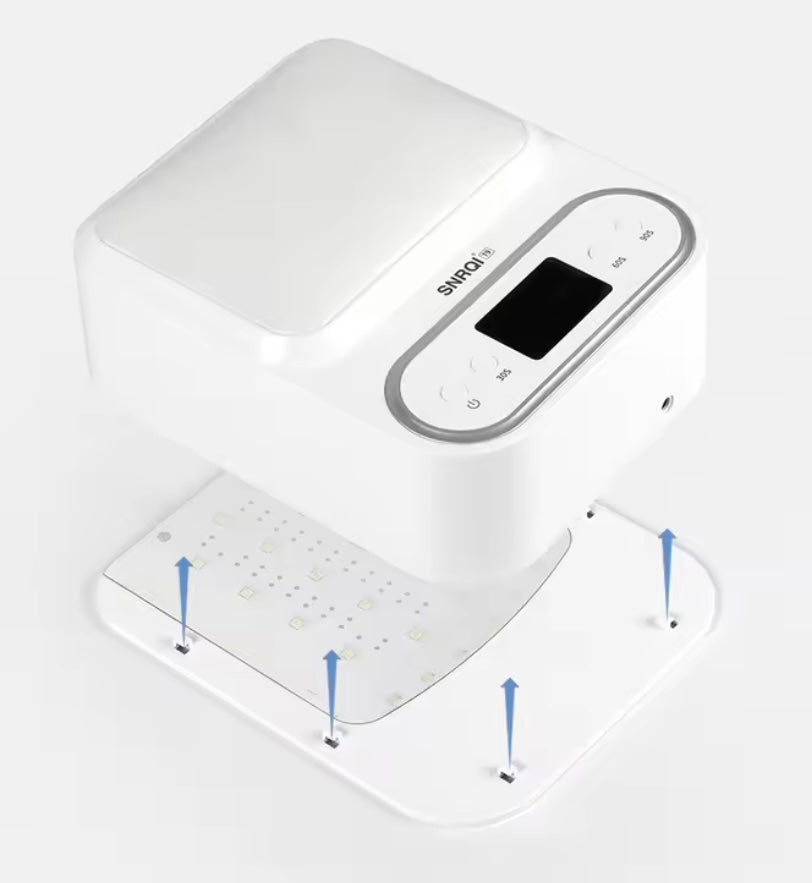 Lampada led T9 2024 con cuscino poggiamano 48 watt