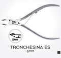 tronchesina per cuticole in acciaio taglio netto 9mm