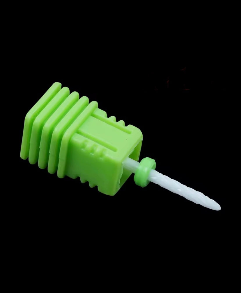 punta fresa in ceramica a spillo per cuticole