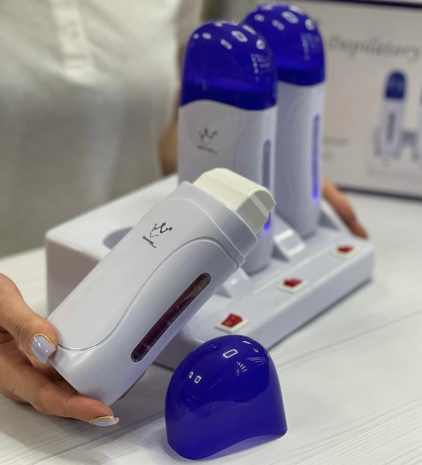 Scaldacera a 3 rulli