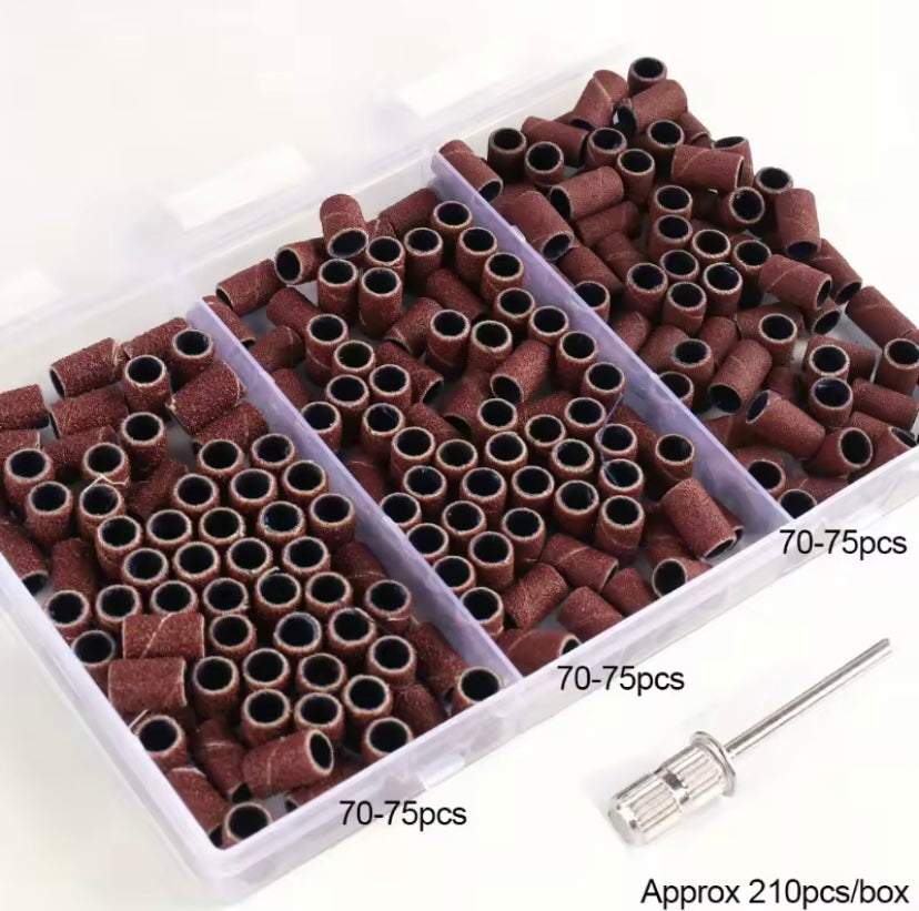 Box da 210 cilindri abrasivi mix per fresa