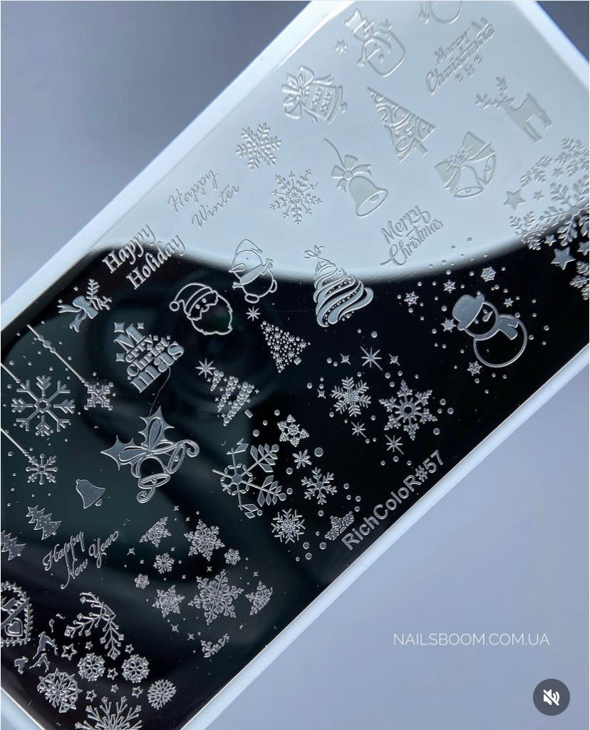 piastrina stamping natalizia (#57)