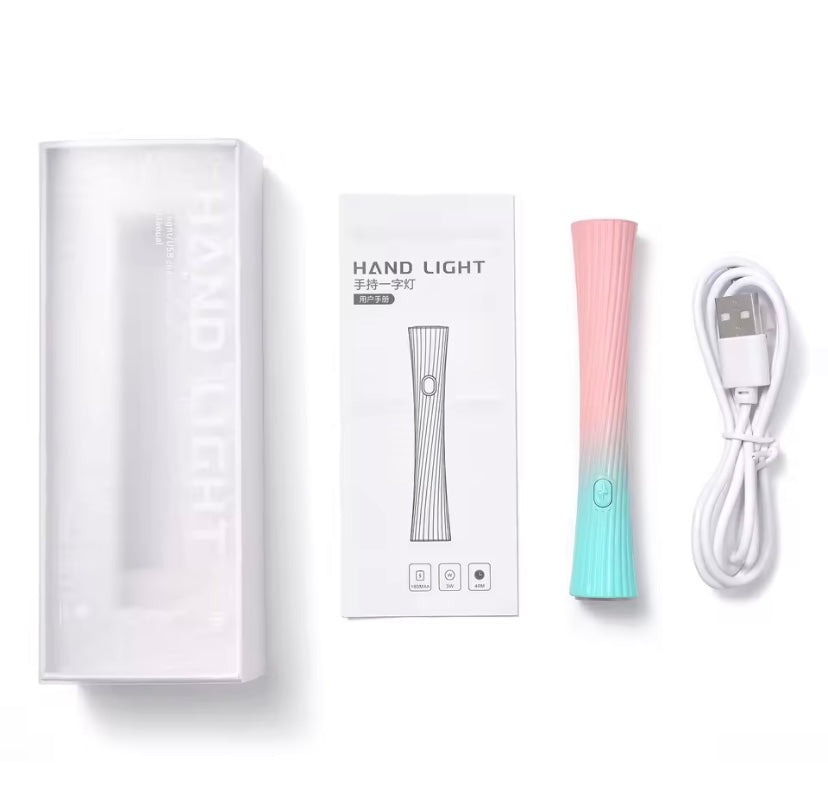 Mini torcia led bicolore portatile