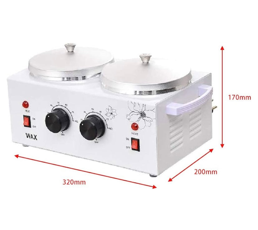 Scaldacera doppio per barattoli