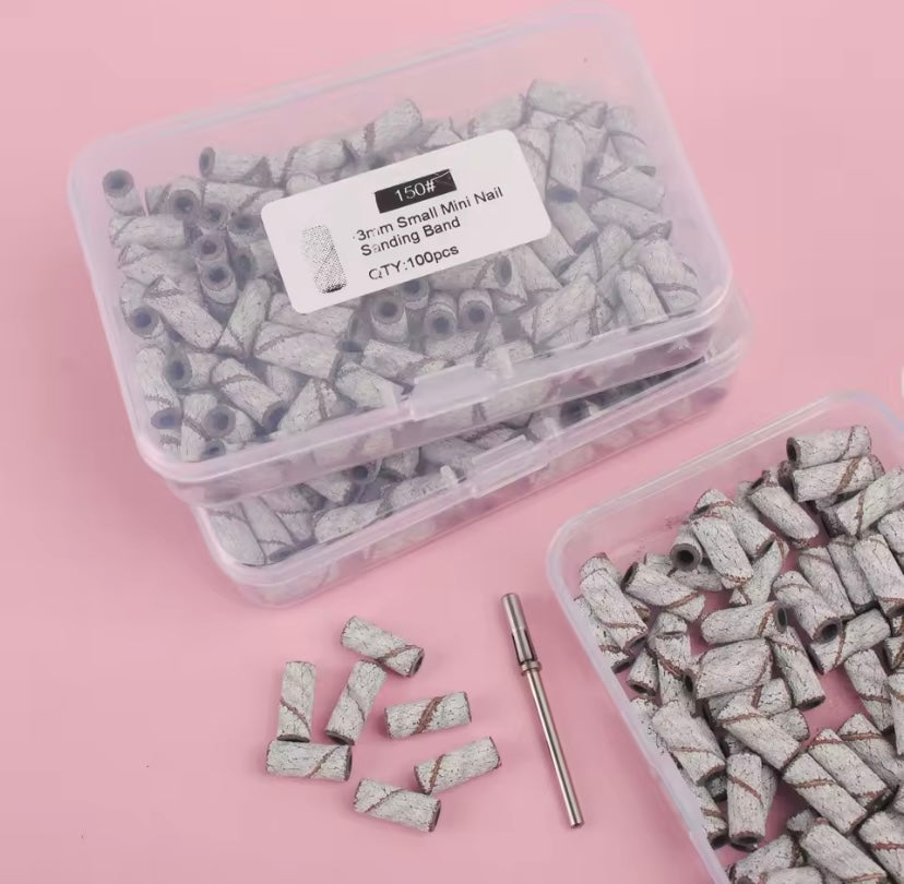 Box da 50 pz scovolini luxuny bianco alta qualità (varie grit da scegliere)