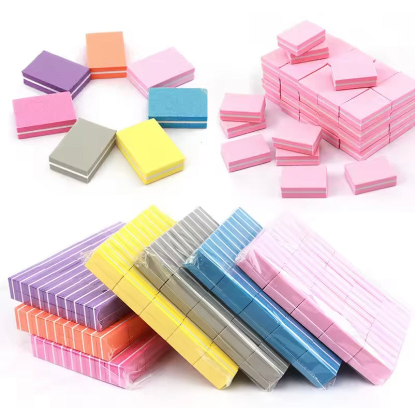 Conf. Da 12 pz Mini buffer quadrati