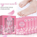 set trattamento spa pedicure 4-in-1 alle rose