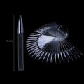 espositore tips ad anello stiletto trasparente - 40pz