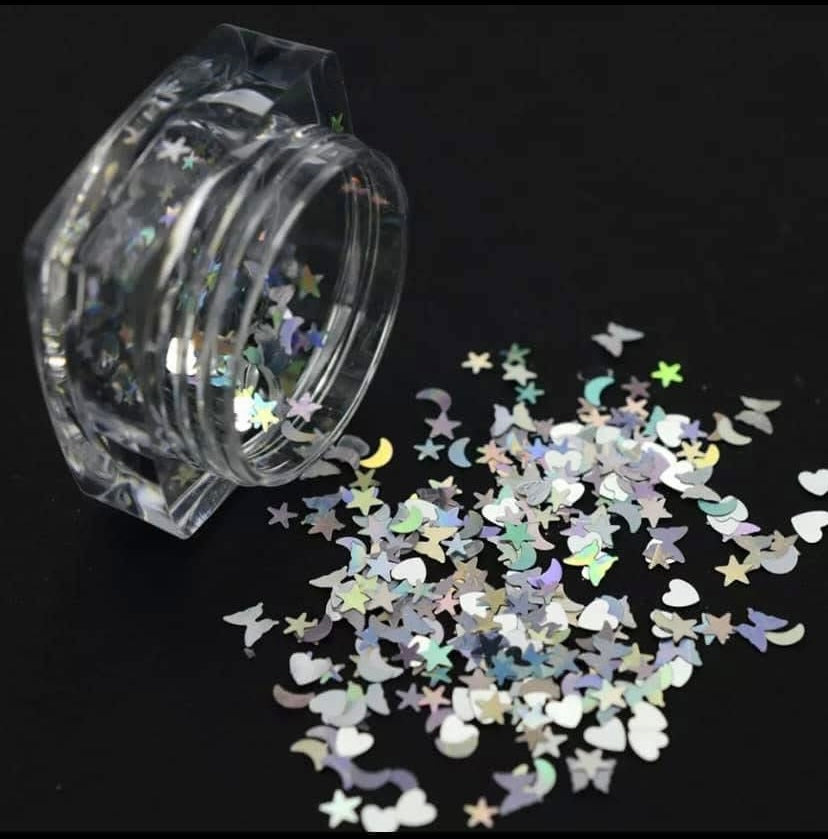 paiettes luna/stelle
