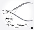 tronchesina per cuticole in acciaio taglio netto 7mm