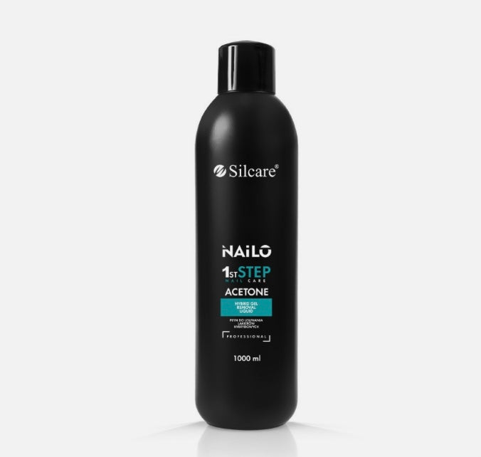 Acetone Nailo 1step silcare da 1 litro per smalto gel