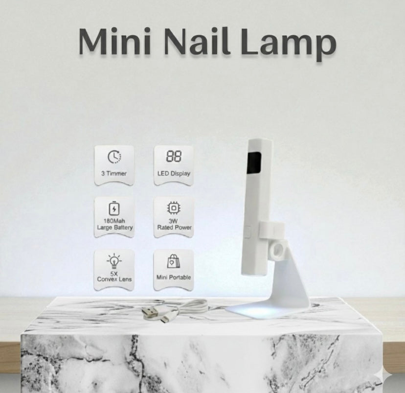 mini lampada con display