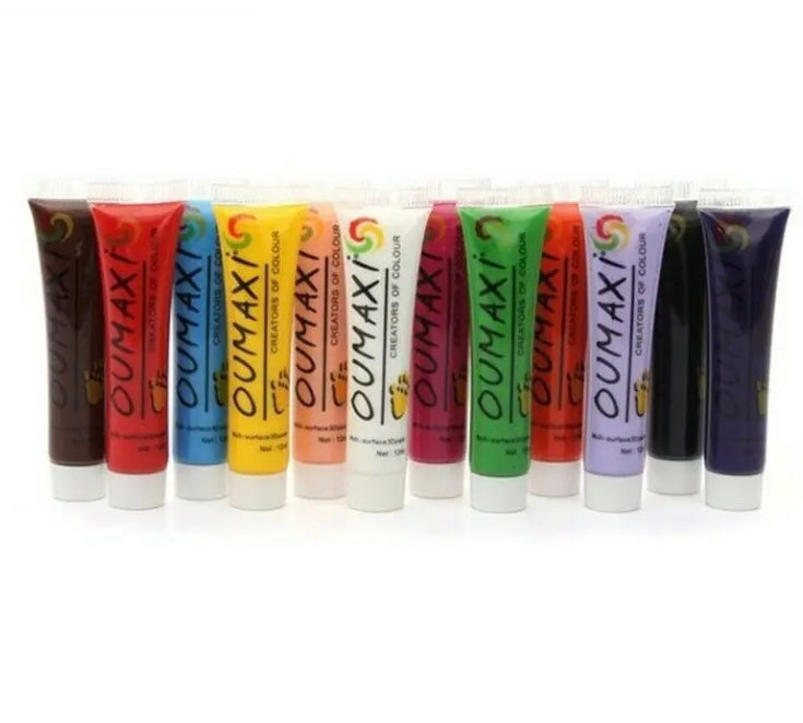 Kit 12 Colori Acrilici per micropittura