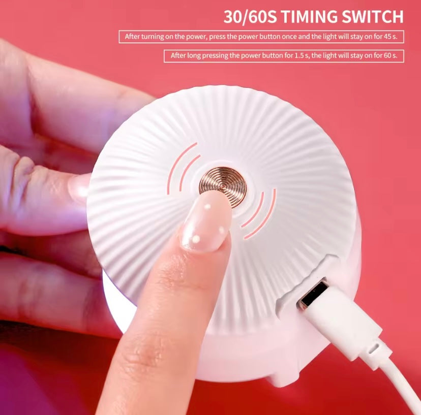 mini lampada led conchiglia