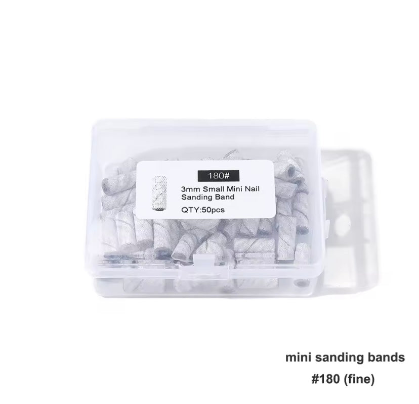 Box da 50 pz scovolini luxuny bianco alta qualità (varie grit da scegliere)